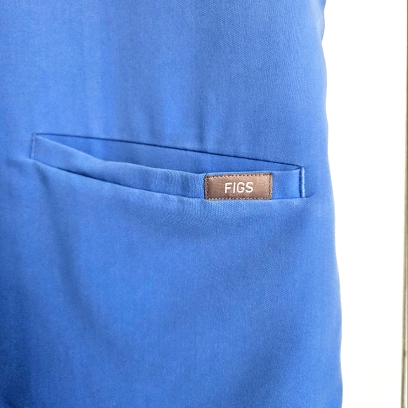 FIGS Scrub Top Ceil Blue - Picture 3 of 5